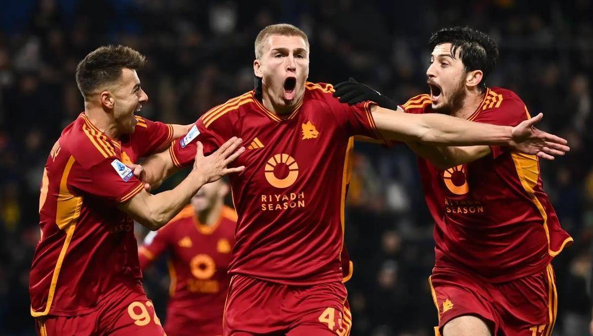 罗马主场作战，击败桑普多利亚获得三分(在另外一场比赛中,罗马主场10小胜十人顿涅茨克矿)