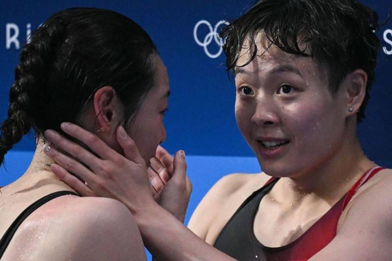 跳水比赛中国选手包揽金银牌